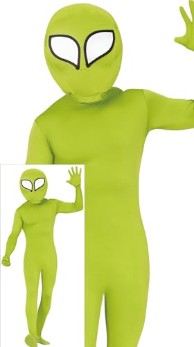 FIESTAS GUIRCA Grüner Alien Halloween Kostüm Herren – Außerirdisches Kostüm inklusive Alien Kopf, Overall und Handschuhen – Kostüm Herren Halloween S 46-48 FIESTAS GUIRCA Grüner Alien Halloween Kostüm Herren – Außerirdisches Kostüm inklusive Alien Kopf, Overall und Handschuhen – Kostüm Herren Halloween S 46-48 von FIESTAS GUIRCA