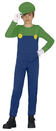 FIESTAS GUIRCA Grüner Lokführer Faschings Kostüm Kinder Jungen – Mechaniker Klempner Overall mit Mütze – Karneval Kinder Kostüm Jungen 10-12 Jahre FIESTAS GUIRCA Grüner Lokführer Faschings Kostüm Kinder Jungen – Mechaniker Klempner Overall mit Mütze – Karneval Kinder Kostüm Jungen 10-12 Jahre von FIESTAS GUIRCA