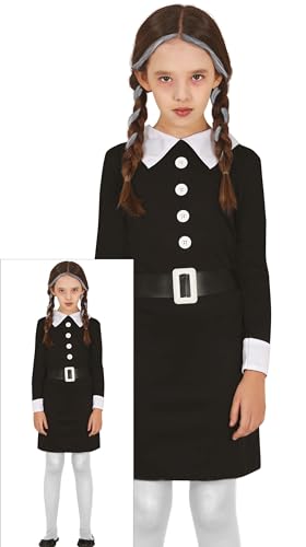 FIESTAS GUIRCA Grusliges Familien Mädchen Teenie Kostüm – Schwarzes Kleid Gothic Mädchen – Halloween Kostüm für Mädchen von 14-16 Jahren FIESTAS GUIRCA Grusliges Familien Mädchen Teenie Kostüm – Schwarzes Kleid Gothic Mädchen – Halloween Kostüm für Mädchen von 14-16 Jahren von FIESTAS GUIRCA