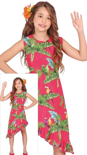 FIESTAS GUIRCA Hawaiianisches Mädchen Sommer Outfit – Aloha Sommerkleid Mallorca Strand Outfit – Rosa Tropisches Karneval Kostüm Mädchen – Fasching Karneval Kostüm Kinder Mädchen 10-12 Jahre FIESTAS GUIRCA Hawaiianisches Mädchen Sommer Outfit – Aloha Sommerkleid Mallorca Strand Outfit – Rosa Tropisches Karneval Kostüm Mädchen – Fasching Karneval Kostüm Kinder Mädchen 10-12 Jahre von FIESTAS GUIRCA