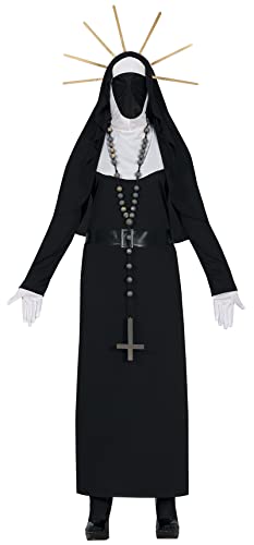 FIESTAS GUIRCA Heiliger Tod La Santa Muerte Kostüm – Tag der Toten Teuflische Nonne Halloween Kostüm Erwachsene Damen Größe 40-42 L FIESTAS GUIRCA Heiliger Tod La Santa Muerte Kostüm – Tag der Toten Teuflische Nonne Halloween Kostüm Erwachsene Damen Größe 40-42 L von FIESTAS GUIRCA