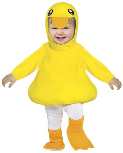 FIESTAS GUIRCA Hübsches Entlein Kostüm für Babys aus extra weichem Plüsch - Alter 12-18 Monate - Gelbe Ente Jungen u. Mädchen Kostüm für Kleinkinder - Tierkostüm für Karneval, Fasching, Halloween FIESTAS GUIRCA Hübsches Entlein Kostüm für Babys aus extra weichem Plüsch - Alter 12-18 Monate - Gelbe Ente Jungen u. Mädchen Kostüm für Kleinkinder - Tierkostüm für Karneval, Fasching, Halloween von FIESTAS GUIRCA