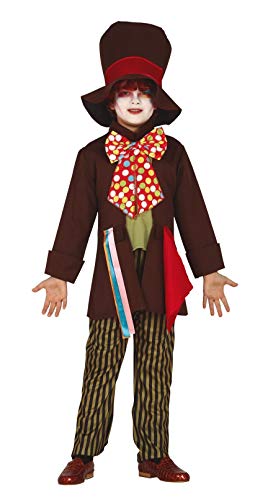 FIESTAS GUIRCA Hutmacher Crazy Kostüm für Jungen L-(10/12 Jahre) von Fiestas GUiRCA
