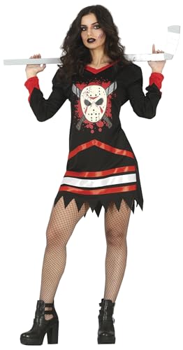 FIESTAS GUIRCA Jazz Killer Lady - Hockey Kleid Kostüm Erwachsene Damen Größe L 40-42 FIESTAS GUIRCA Jazz Killer Lady - Hockey Kleid Kostüm Erwachsene Damen Größe L 40-42 von FIESTAS GUIRCA