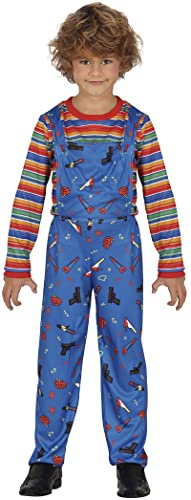 FIESTAS GUIRCA Killer Puppe Kostüm – Horror Spielzeug – Halloween Kinder Kostüm für Jungen von 3-4 Jahren FIESTAS GUIRCA Killer Puppe Kostüm – Horror Spielzeug – Halloween Kinder Kostüm für Jungen von 3-4 Jahren von FIESTAS GUIRCA