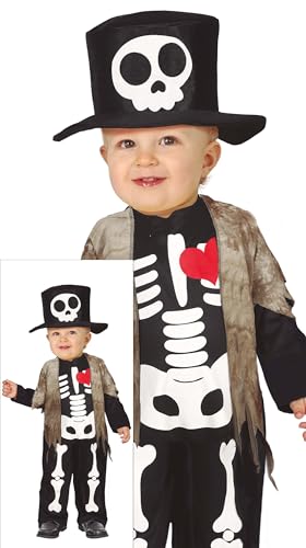 FIESTAS GUIRCA Kleines Skelett-Kostüm für Babys von 12-18 Monaten FIESTAS GUIRCA Kleines Skelett-Kostüm für Babys von 12-18 Monaten von FIESTAS GUIRCA