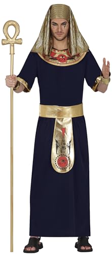 FIESTAS GUIRCA König Pharao Kostüm Herren – Ägyptischer Pharao Kostüm, Schwarz Gold inkl. Pharao Kopfschmuck – König von Ägypten Kostüm Pharao Herren Größe M 48-50 FIESTAS GUIRCA König Pharao Kostüm Herren – Ägyptischer Pharao Kostüm, Schwarz Gold inkl. Pharao Kopfschmuck – König von Ägypten Kostüm Pharao Herren Größe M 48-50 von FIESTAS GUIRCA