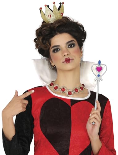 FIESTAS GUIRCA | Königin Stab Gold (30 cm) - Kostümzubehör für Prinzessinnen- und Prinzenpartys - Ideal für Erwachsene an Halloween und Karneval - Gold von FIESTAS GUIRCA