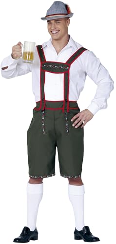 FIESTAS GUIRCA Kostüm Oktoberfest Herren - Tiroler Kostüm Karneval, Kostüm Lederhose Herren - Größe L 52 – 54 - Trachten-Lederhose Kostüm Bayernhose Kostüm Erwachsene, Wiesen Outfit FIESTAS GUIRCA Kostüm Oktoberfest Herren - Tiroler Kostüm Karneval, Kostüm Lederhose Herren - Größe L 52 – 54 - Trachten-Lederhose Kostüm Bayernhose Kostüm Erwachsene, Wiesen Outfit von FIESTAS GUIRCA