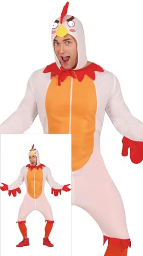 FIESTAS GUIRCA Lustiges Huhn Karneval Kostüm Herren – Hahn Lustiges Herrenkostüm JGA Vogel – Henne Junggesellenabschied Herren Kostüm Karneval Fasching Größe L FIESTAS GUIRCA Lustiges Huhn Karneval Kostüm Herren – Hahn Lustiges Herrenkostüm JGA Vogel – Henne Junggesellenabschied Herren Kostüm Karneval Fasching Größe L von FIESTAS GUIRCA