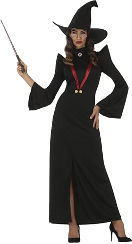 FIESTAS GUIRCA Magische Zauber Meisterin – Damen Kostüm inkl. Schwarzes Zauber Hut und Elegante Schwarze Magier Robe Größe M 38 – 40 - Für Karneval/Fasching, Halloween, Themen Partys FIESTAS GUIRCA Magische Zauber Meisterin – Damen Kostüm inkl. Schwarzes Zauber Hut und Elegante Schwarze Magier Robe Größe M 38 – 40 - Für Karneval/Fasching, Halloween, Themen Partys von FIESTAS GUIRCA