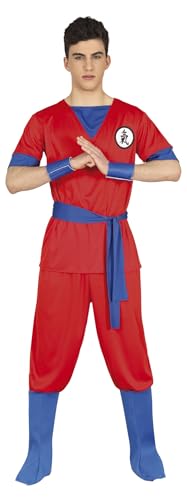 FIESTAS GUIRCA Manga Ninja Cosplay Kostüm Jungen – Japanischer Anime Krieger mit Rotem und Blauem Karate–Anzug für Jungen von 14-16 Jahren FIESTAS GUIRCA Manga Ninja Cosplay Kostüm Jungen – Japanischer Anime Krieger mit Rotem und Blauem Karate–Anzug für Jungen von 14-16 Jahren von FIESTAS GUIRCA