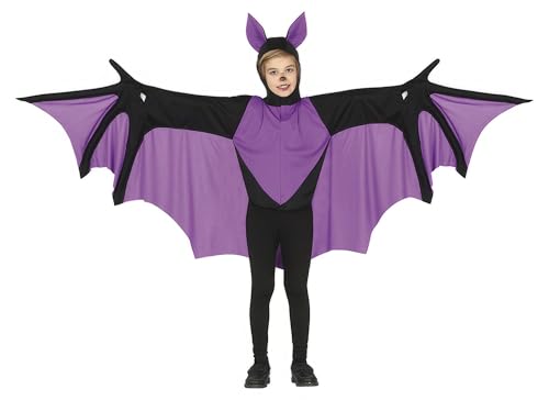 FIESTAS GUIRCA Mega Flügel Fledermaus-Kostüm in Schwarz und Lila für Kinder von 7-9 Jahren FIESTAS GUIRCA Mega Flügel Fledermaus-Kostüm in Schwarz und Lila für Kinder von 7-9 Jahren von FIESTAS GUIRCA