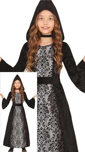 FIESTAS GUIRCA Mystische Zauberin Halloween Kostüm Kinder – Silberne Magierin Kostüm mit Kapuze – Hexe Kostüm Kinder Halloween Mädchen 10-12 Jahre FIESTAS GUIRCA Mystische Zauberin Halloween Kostüm Kinder – Silberne Magierin Kostüm mit Kapuze – Hexe Kostüm Kinder Halloween Mädchen 10-12 Jahre von FIESTAS GUIRCA