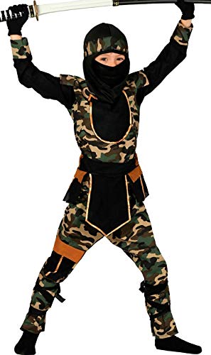 FIESTAS GUIRCA, S.L. Ninja Commando Kostüm für Jungen L-(10/12 Jahre) von FIESTAS GUIRCA, S.L.