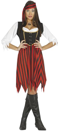 Fiestas Guirca Piratenkostüm Damen - Größe M 38 – 40 - Kostüm Piratin Erwachsene - Pirat Kostüm Damen Karneval, Fasching, Fastnacht Kostüm Pirat Damen, Halloween Fiestas Guirca Piratenkostüm Damen - Größe M 38 – 40 - Kostüm Piratin Erwachsene - Pirat Kostüm Damen Karneval, Fasching, Fastnacht Kostüm Pirat Damen, Halloween von FIESTAS GUIRCA