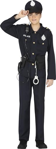 FIESTAS GUIRCA Polizei Kostüm Kinder 14-16 Jahre - Dunkelblaues Mädchen u. Jungen Polizei Kostüm - Polizei Uniform, Polizeimütze Kinder Karneval, Fasching Kostüm Kinder Junge Kostüm Polizei Kinder FIESTAS GUIRCA Polizei Kostüm Kinder 14-16 Jahre - Dunkelblaues Mädchen u. Jungen Polizei Kostüm - Polizei Uniform, Polizeimütze Kinder Karneval, Fasching Kostüm Kinder Junge Kostüm Polizei Kinder von FIESTAS GUIRCA