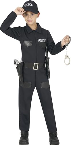 Fiestas Guirca Polizei Kostüm Kinder - Mädchen u. Jungen Polizei Kostüm inkl. Polizei Uniform, Polizeimütze Kinder - Alter 10-12 J.- Kostüm Polizei Kinder für Karneval, Fasching Kostüm Kinder Junge Fiestas Guirca Polizei Kostüm Kinder - Mädchen u. Jungen Polizei Kostüm inkl. Polizei Uniform, Polizeimütze Kinder - Alter 10-12 J.- Kostüm Polizei Kinder für Karneval, Fasching Kostüm Kinder Junge von Fiestas Guirca
