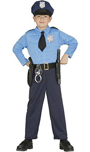 FIESTAS GUIRCA Polizei Muskel Kostüm für Jungen von FIESTAS GUIRCA