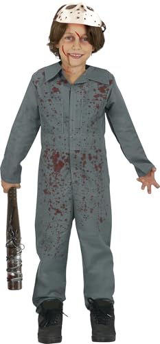 FIESTAS GUIRCA Psycho Killer Kinder Kostüm inkl. Blauer Jumpsuit und Maske, Alter 5-6 Jahre Für Karneval, Fasching, Halloween, Themen Partys FIESTAS GUIRCA Psycho Killer Kinder Kostüm inkl. Blauer Jumpsuit und Maske, Alter 5-6 Jahre Für Karneval, Fasching, Halloween, Themen Partys von FIESTAS GUIRCA