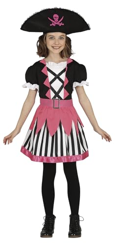 FIESTAS GUIRCA Rosa Piratin Mädchen Kostüm – Piraten Hut und Kleid für Mädchen von 3-4 Jahren FIESTAS GUIRCA Rosa Piratin Mädchen Kostüm – Piraten Hut und Kleid für Mädchen von 3-4 Jahren von FIESTAS GUIRCA