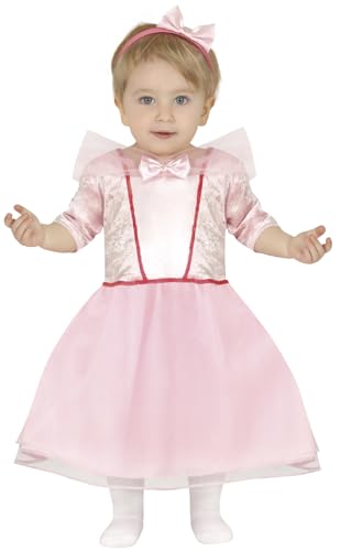 FIESTAS GUIRCA | Rosa Prinzessin Baby Kostüm (12-18 Monate) - Kleid und Diadem - Prinzessinnen Kostüme für Babys - Ideal für Kostümpartys, Geburtstage und Kinderfeiern - Rosa und Weiß von FIESTAS GUIRCA