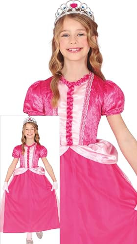 FIESTAS GUIRCA Rosa Zauber Prinzessin Karneval Kostüm Mädchen – Rosa Prinzessinnenkleid – Märchen Königin Fasching Karneval Kostüm Kinder Mädchen 3-4 Jahre FIESTAS GUIRCA Rosa Zauber Prinzessin Karneval Kostüm Mädchen – Rosa Prinzessinnenkleid – Märchen Königin Fasching Karneval Kostüm Kinder Mädchen 3-4 Jahre von FIESTAS GUIRCA