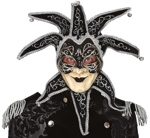 FIESTAS GUIRCA Schwarze Venezianische Maske FIESTAS GUIRCA Schwarze Venezianische Maske von FIESTAS GUIRCA