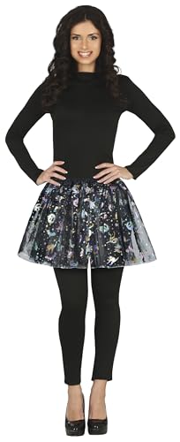 FIESTAS GUIRCA | Schwarzer Tutu (40 cm) - Kostümzubehör für Damen - Ideal für Halloween, Piratenpartys und Feiern - Textil - Schwarz von FIESTAS GUIRCA