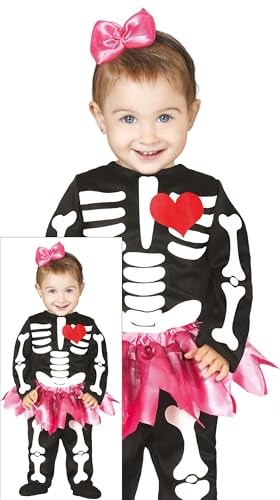 FIESTAS GUIRCA Skelett Herz Kostüm für Baby FIESTAS GUIRCA Skelett Herz Kostüm für Baby von FIESTAS GUIRCA