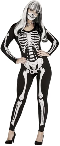 FIESTAS GUIRCA Skelett Jumpsuit Kostüm für Damen von FIESTAS GUIRCA