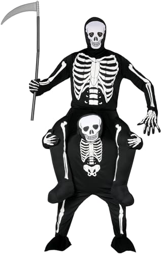FIESTAS GUIRCA Skelett auf Skeleton Huckepack Kostüm für Erwachsene L FIESTAS GUIRCA Skelett auf Skeleton Huckepack Kostüm für Erwachsene L von FIESTAS GUIRCA