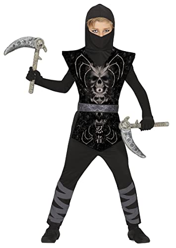 FIESTAS GUIRCA Spinnen Ninja Held Kostüm – Schwarzer Spider Krieger – Halloween Kinder Kostüm für Jungen von 5-6 Jahren FIESTAS GUIRCA Spinnen Ninja Held Kostüm – Schwarzer Spider Krieger – Halloween Kinder Kostüm für Jungen von 5-6 Jahren von FIESTAS GUIRCA