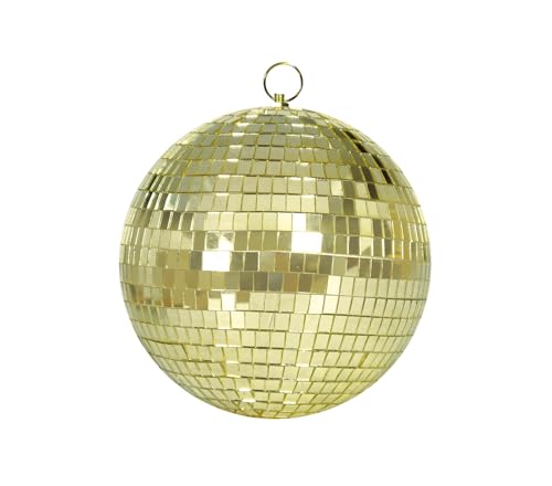 FIESTAS GUIRCA | Stillvolle Goldene Discokugel 20 cm – Glänzende Partydekoration für DJ Partys, Silvester, Geburtstage – Ideal für Retro Partys und Indoor-Events – 70er Jahre Disco Kugel Gold FIESTAS GUIRCA | Stillvolle Goldene Discokugel 20 cm – Glänzende Partydekoration für DJ Partys, Silvester, Geburtstage – Ideal für Retro Partys und Indoor-Events – 70er Jahre Disco Kugel Gold von FIESTAS GUIRCA