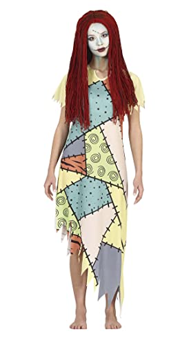 FIESTAS GUIRCA Stoffpuppe - Patchwork-Kleid Kostüm Erwachsene Damen Größe L 40-42 FIESTAS GUIRCA Stoffpuppe - Patchwork-Kleid Kostüm Erwachsene Damen Größe L 40-42 von FIESTAS GUIRCA