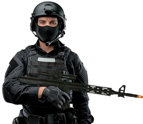 FIESTAS GUIRCA | Sturmgewehr Spielzeug (68 cm) - Spielzeugwaffe für Soldaten- und Militärkostüm - Ideal für Halloween, Karneval und Kostümpartys - Für alle Benutzer - Schwarz von FIESTAS GUIRCA