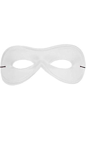 FIESTAS GUIRCA Weiße Maske Eco, Weiß FIESTAS GUIRCA Weiße Maske Eco, Weiß von FIESTAS GUIRCA