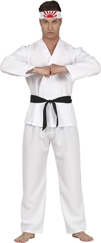 FIESTAS GUIRCA, S.L. Weißes Cobra Kai Kostüm für Erwachsene FIESTAS GUIRCA, S.L. Weißes Cobra Kai Kostüm für Erwachsene von FIESTAS GUIRCA, S.L.