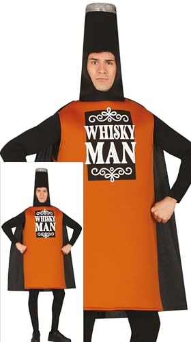 FIESTAS GUIRCA Whiskey Man Karneval Kostüm Herren – Whiskeyflasche Lustiges Herren Kostüm JGA – Alkohol Junggesellenabschied Herren Kostüm Karneval Fasching Größe L FIESTAS GUIRCA Whiskey Man Karneval Kostüm Herren – Whiskeyflasche Lustiges Herren Kostüm JGA – Alkohol Junggesellenabschied Herren Kostüm Karneval Fasching Größe L von FIESTAS GUIRCA