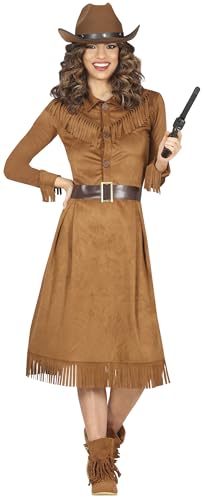 FIESTAS GUIRCA Wild Wild West Cowgirl Kostüm Damen Rock – Western Cowgirl Kleid Faschingskostüme – Damen Cowgirl Kostüm Größe L 40-42 FIESTAS GUIRCA Wild Wild West Cowgirl Kostüm Damen Rock – Western Cowgirl Kleid Faschingskostüme – Damen Cowgirl Kostüm Größe L 40-42 von FIESTAS GUIRCA