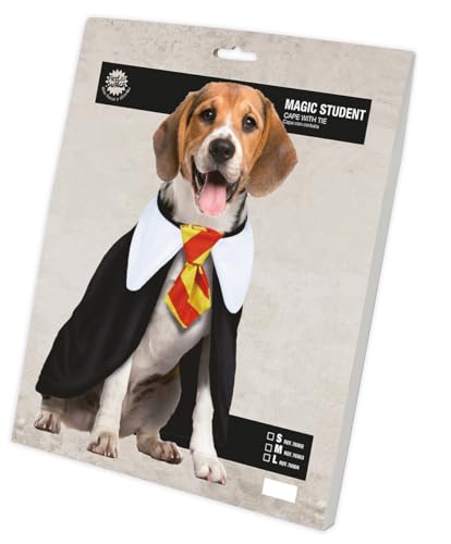 FIESTAS GUIRCA Zauber Schüler Hunde Kostüm - Magier Hund – Halloween Hundekostüm - M von FIESTAS GUIRCA