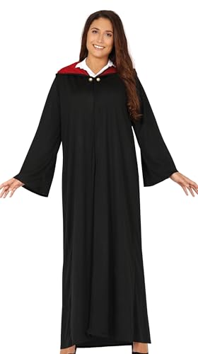 FIESTAS GUIRCA Zauberlehrling Halloween Kostüm Damen – Mächtiger Zauberer Kostüm mit Schwarzer Robe – Magier Halloween Kostüm Dame XL 44-46 FIESTAS GUIRCA Zauberlehrling Halloween Kostüm Damen – Mächtiger Zauberer Kostüm mit Schwarzer Robe – Magier Halloween Kostüm Dame XL 44-46 von FIESTAS GUIRCA