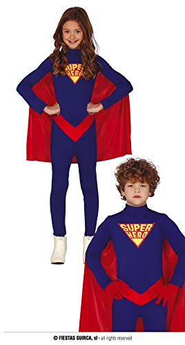 Fiestas GUiRCA Superhelden Kostüm Kinder Jungen u. Mädchen - Kinder Superheld Kostüm in Rot Blau inkl. Umhang - Alter 5-6 J.- Superheldin Kostüm Karneval Fasching Fastnacht Halloween Film Party Fiestas GUiRCA Superhelden Kostüm Kinder Jungen u. Mädchen - Kinder Superheld Kostüm in Rot Blau inkl. Umhang - Alter 5-6 J.- Superheldin Kostüm Karneval Fasching Fastnacht Halloween Film Party von Fiestas GUiRCA