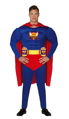 Fiestas GUiRCA Superman Drink Kostüm für Herren Fiestas GUiRCA Superman Drink Kostüm für Herren von FIESTAS GUIRCA