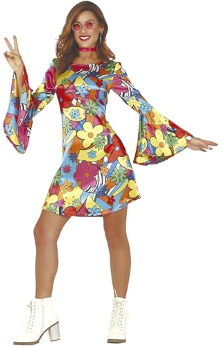 Fiestas Guirca Kostüm Frau Hippie blau blumig grÖsse m Fiestas Guirca Kostüm Frau Hippie blau blumig grÖsse m von FIESTAS GUIRCA