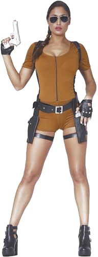 Guirca 84852 - Abenteurer für Erwachsene, Größe S-M, 36-40, Spandex von Fiestas Guirca