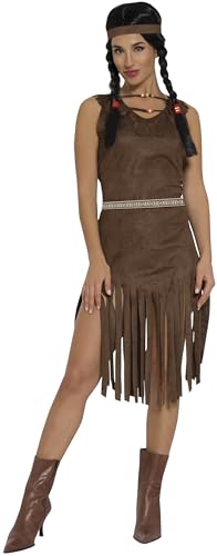 FIESTAS GUIRCA Traumfänger Indianer Kostüm Damen mit Indianer Kopfschmuck - Größe M 38–40 - Wilder Westen Uhreinwohner Kostüm Fastnacht - Indianerin Kostüm Karneval, Faschingskostüme Damen Indianerin FIESTAS GUIRCA Traumfänger Indianer Kostüm Damen mit Indianer Kopfschmuck - Größe M 38–40 - Wilder Westen Uhreinwohner Kostüm Fastnacht - Indianerin Kostüm Karneval, Faschingskostüme Damen Indianerin von FIESTAS GUIRCA