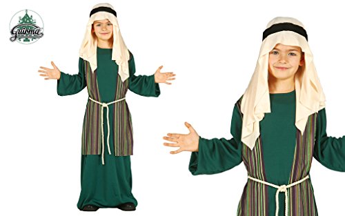GUIRMA Grüner Arabischer Schäferhund Kostüm für Kinder, Jüdische Krippe von Guirca