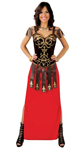 Generique - Elegantes Damen-Kostüm Gladiatorin - braun/rot - L (42-44) von Fiestas GUiRCA