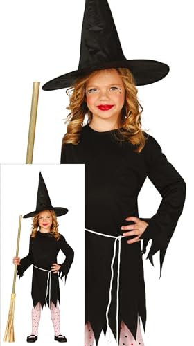 Guirca 78581 Hexenkostüm, klassisch, Schwarz, 5-6 Jahre Guirca 78581 Hexenkostüm, klassisch, Schwarz, 5-6 Jahre von FIESTAS GUIRCA